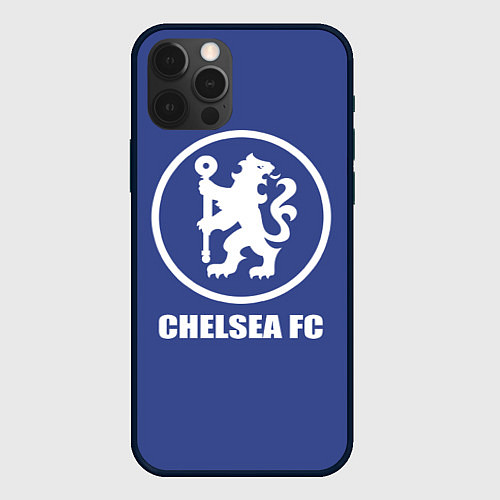 Чехол iPhone 12 Pro Chelsea FC / 3D-Черный – фото 1