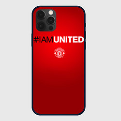 Чехол для iPhone 12 Pro I am United, цвет: 3D-черный