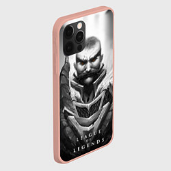 Чехол для iPhone 12 Pro Браум, цвет: 3D-светло-розовый — фото 2