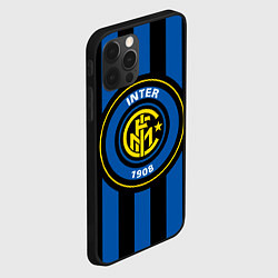 Чехол для iPhone 12 Pro Inter FC 1908, цвет: 3D-черный — фото 2