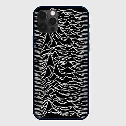 Чехол для iPhone 12 Pro Joy Division: Unknown Pleasures, цвет: 3D-черный