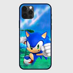 Чехол для iPhone 12 Pro Sonic Boom, цвет: 3D-черный