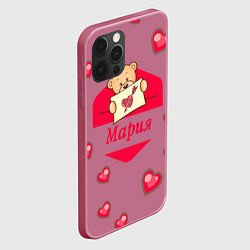Чехол для iPhone 12 Pro Мария, цвет: 3D-малиновый — фото 2