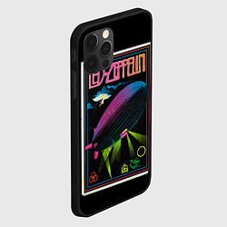Чехол для iPhone 12 Pro Led Zeppelin: Angel Poster, цвет: 3D-черный — фото 2