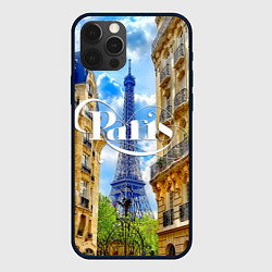 Чехол для iPhone 12 Pro Daytime Paris, цвет: 3D-черный