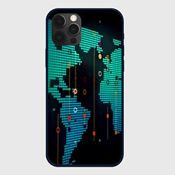 Чехол iPhone 12 Pro Digital world