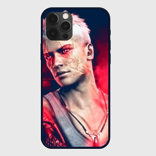 Чехол iPhone 12 Pro DmC: Devil May Cry / 3D-Черный – фото 1