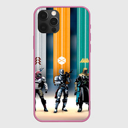 Чехол для iPhone 12 Pro Destiny 8, цвет: 3D-малиновый