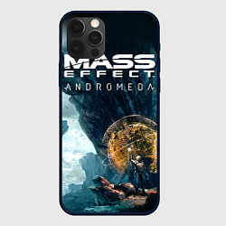 Чехол для iPhone 12 Pro Mass Effect: Andromeda, цвет: 3D-черный