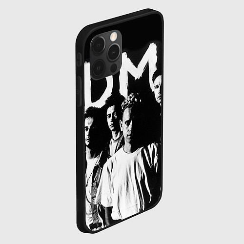 Чехол iPhone 12 Pro Depeche mode: black / 3D-Черный – фото 2