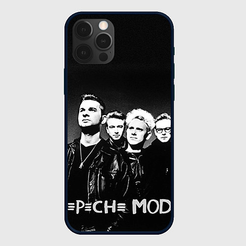 Чехол iPhone 12 Pro Depeche Mode: mono / 3D-Черный – фото 1