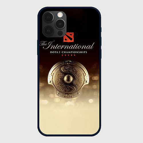 Чехол iPhone 12 Pro The International Championships / 3D-Черный – фото 1