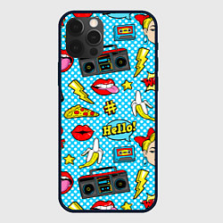 Чехол iPhone 12 Pro Девочка из комикса