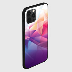 Чехол для iPhone 12 Pro Абстракция, цвет: 3D-черный — фото 2