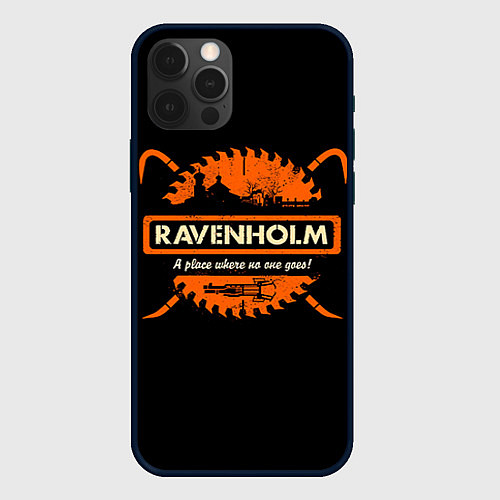 Чехол iPhone 12 Pro Ravenholm / 3D-Черный – фото 1