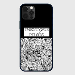 Чехол для iPhone 12 Pro Twenty one pilots: Duo colour, цвет: 3D-черный