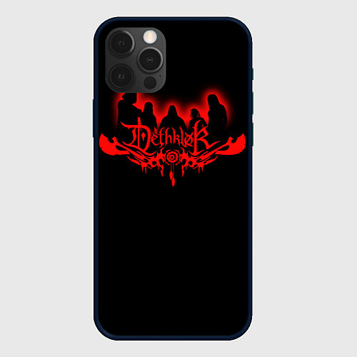 Чехол iPhone 12 Pro Dethklok / 3D-Черный – фото 1