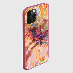 Чехол для iPhone 12 Pro Моя геройская академия, цвет: 3D-малиновый — фото 2
