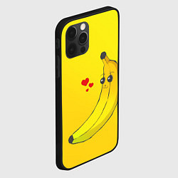 Чехол для iPhone 12 Pro Just Banana (Yellow), цвет: 3D-черный — фото 2