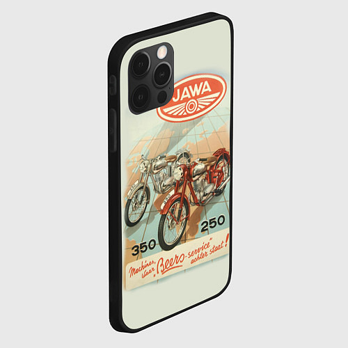 Чехол iPhone 12 Pro JAWA / 3D-Черный – фото 2