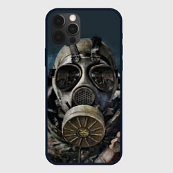 Чехол для iPhone 12 Pro STALKER: Mask, цвет: 3D-черный