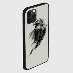 Чехол для iPhone 12 Pro Дикий орел, цвет: 3D-черный — фото 2