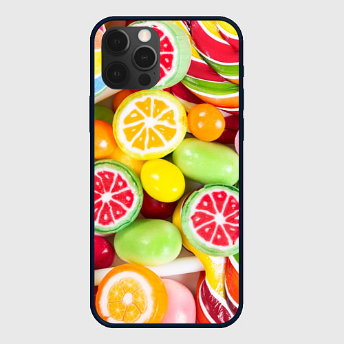 Чехол iPhone 12 Pro Candy Summer / 3D-Черный – фото 1