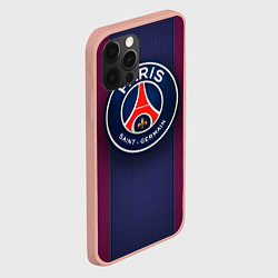 Чехол для iPhone 12 Pro Paris Saint-Germain, цвет: 3D-светло-розовый — фото 2