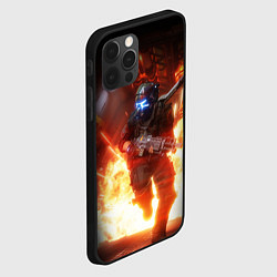 Чехол для iPhone 12 Pro Titanfall fighter runs, цвет: 3D-черный — фото 2