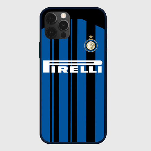 Чехол iPhone 12 Pro Inter FC: Home 17/18 / 3D-Черный – фото 1