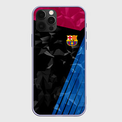 Чехол iPhone 12 Pro FC Barcelona: Abstract