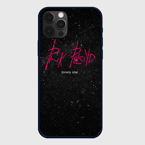 Чехол iPhone 12 Pro Pink Phloyd: Lonely star / 3D-Черный – фото 1