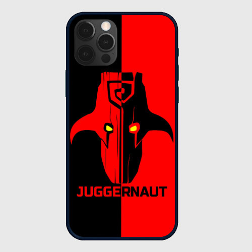 Чехол iPhone 12 Pro Juggernaut Blood / 3D-Черный – фото 1