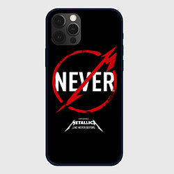Чехол для iPhone 12 Pro Metallica: Like Never Before, цвет: 3D-черный