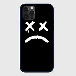 Чехол для iPhone 12 Pro Lil Peep: RIP Smile, цвет: 3D-черный