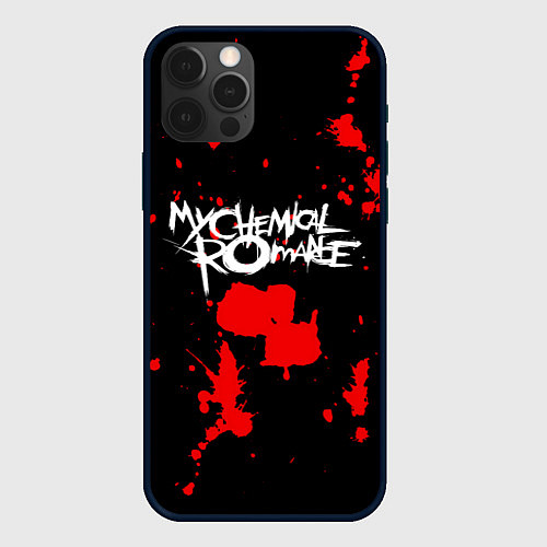 Чехол iPhone 12 Pro My Chemical Romance / 3D-Черный – фото 1