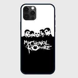 Чехол iPhone 12 Pro My Chemical Romance B&W