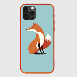 Чехол iPhone 12 Pro Minimal Fox