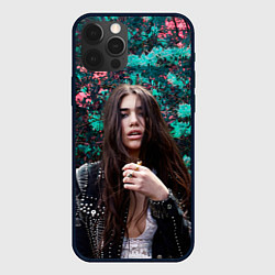 Чехол iPhone 12 Pro Dua Lipa: Floral