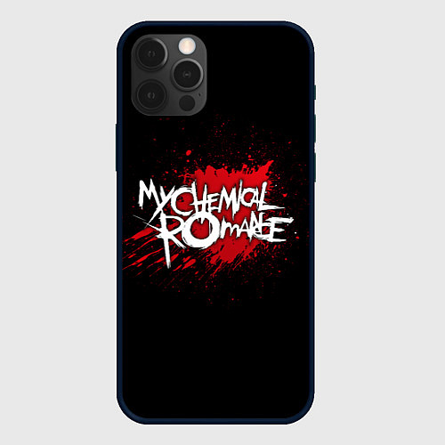 Чехол iPhone 12 Pro My Chemical Romance: Blood / 3D-Черный – фото 1