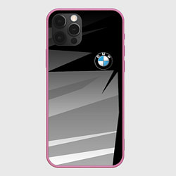 Чехол для iPhone 12 Pro BMW 2018 SPORT, цвет: 3D-малиновый