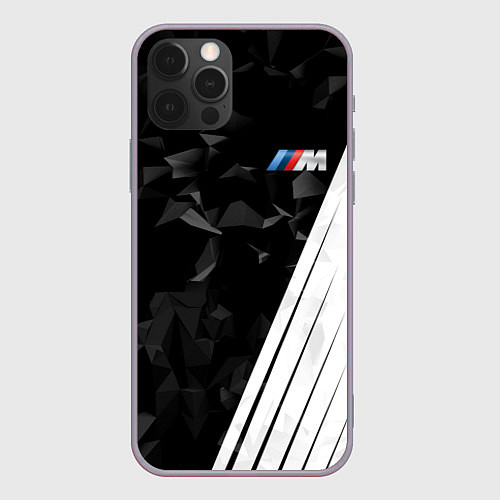 Чехол iPhone 12 Pro BMW 2018 M Sport / 3D-Серый – фото 1