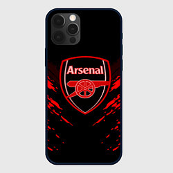 Чехол для iPhone 12 Pro Arsenal FC: Sport Fashion, цвет: 3D-черный