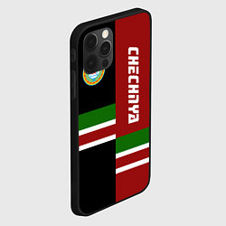 Чехол для iPhone 12 Pro Chechnya, Russia, цвет: 3D-черный — фото 2