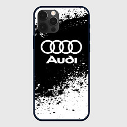 Чехол iPhone 12 Pro Audi: Black Spray