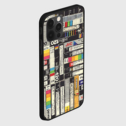 Чехол для iPhone 12 Pro VHS-кассеты, цвет: 3D-черный — фото 2