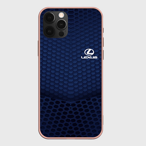 Чехол iPhone 12 Pro Lexus: Sport Motors / 3D-Светло-розовый – фото 1