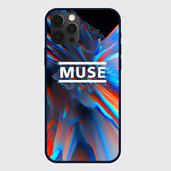Чехол для iPhone 12 Pro Muse: Colour Abstract, цвет: 3D-черный