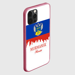Чехол для iPhone 12 Pro Murmansk: Russia, цвет: 3D-малиновый — фото 2