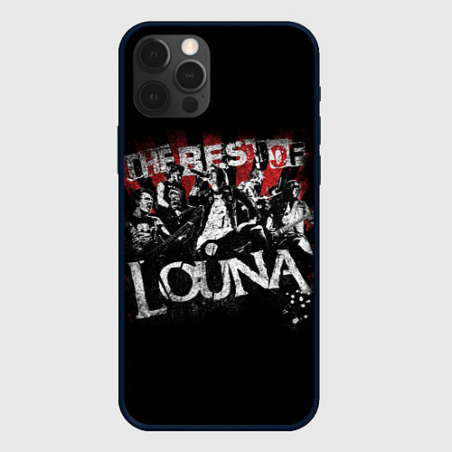 Чехол iPhone 12 Pro The best of Louna / 3D-Черный – фото 1